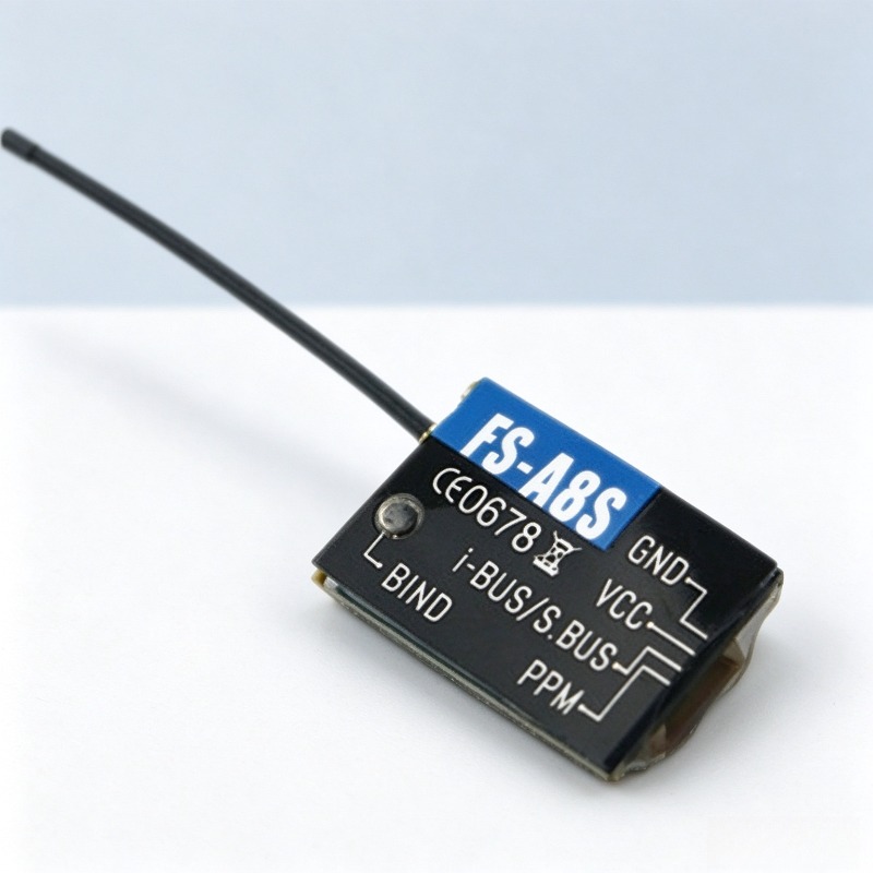 FS-A8S 2.4G 8CH Mini RC Receiv - đánh giá và giá Drone Racing Receiver