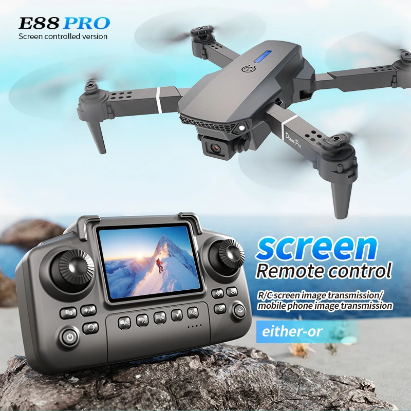 Professional E88 PRO Drone wit - đánh giá và giá Drone Racing Camera