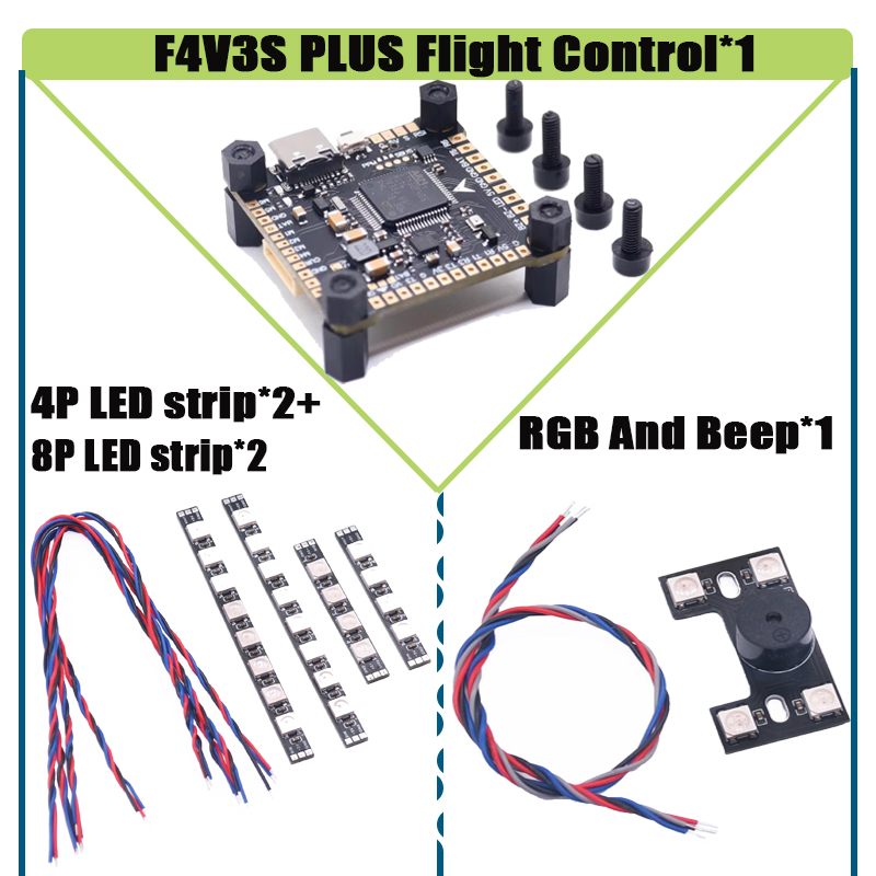 RCtoSky F4V3S PLUS F722 F745 H - đánh giá và giá Drone Racing Flight Controller